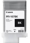 Canon PFI 107 BK Foto-sort Blækbeholder 6705B001