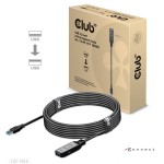 Club 3D USB 3.2 Gen 1 USB forlængerkabel 5m Sort