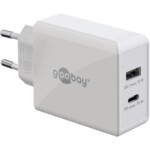 Dual USB-C™ PD (Power Delivery) Fast Charger (30 W) - suitable for devices with USB-C™ (Power Delivery)
