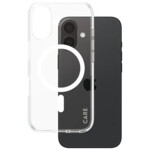 PanzerGlass CARE by Flagship Case Transparent Urban Combat w. White MagSafe iPhone 16 Beskyttelsescover Transparent