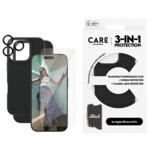 PanzerGlass CARE by Fashion 3-in-1 Bundle iPhone 16 Pro Beskyttelsescover Transparent Apple iPhone 16 Pro