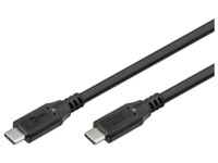 Goobay 74184 USB-C to USB-C 1,5m Sort