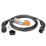 Type 2 Charging Cable, up to 11 kW, 5 m, black, 5 m, black