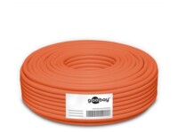 CAT 7A Duplex Network Cable, S/FTP (PiMF), orange, 50 m