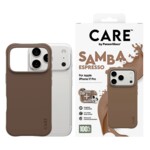 CARE by PanzerGlass® Fashionable Case Samba Espresso w. MagSafe iPhone 2025 6.3' Pro