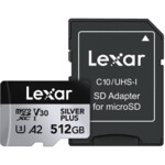 MEMORY MICRO SDXC 512GB UHS-I/LMSSIPL512G-BNANG LEXAR