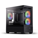 P300D-G-BK-v1 (schwarz, Tempered Glass x 2)
