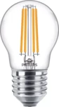 Philips LED-filament-lyspære 6.5W E 806lumen 2700K Varmt hvidt lys