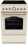 Gorenje Classico GECS5B70CLI Komfur Fritstående Keramisk kogeplade Elfenben
