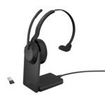 Jabra Evolve2 55 MS Mono Trådløs Høretelefoner Sort