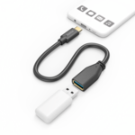 Hama 00201605 USB-C to USB-A 0,15m Sort