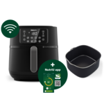Philips Series 5000 HD9285 XXL Connected Airfryer 2000W Mørk sølv/sort
