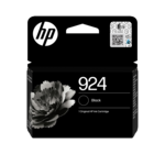 HP 924 Sort 500 sider Blæk