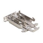 Shuttle DIN rail clip Brun