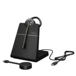 Jabra Engage 55 SE Convertible Trådløs Høretelefoner Sort