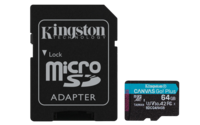 Kingston Canvas Go! Plus microSDXC UHS-I Memory Card 64GB 200MB/s