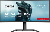 iiyama G-MASTER Red Eagle GCB3484WQSU-B1 34' VA 3440 x 1440 (UltraWide) HDMI DisplayPort USB USB-C 180Hz