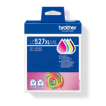 Brother LC527XL Value Pack Sort Gul Cyan Magenta Blæk
