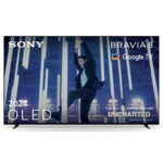Sony BRAVIA 8 K-77XR80 77' 4K Ultra HD Sort