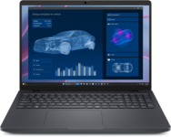 Dell Pro Max 16 MC16255 16' 1920 x 1200 (WUXGA) 350 32GB 1TB NVIDIA RTX PRO 1000 Blackwell Windows 11 Pro