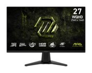 MSI MAG 275QF E20 27' Rapid IPS 2560 x 1440 (2K) HDMI DisplayPort 200 Hz