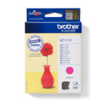 Brother LC 121M Magenta 300 sider Blæk