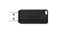 Verbatim PinStripe USB Drive 8GB USB 2.0 USB stick Sort