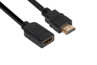 Club 3D CAC-1321 HDMI-forlængerkabel 3m Sort