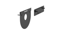 Logitech Tap Wall Mount Videokonference-controllermonteringssæt Sort