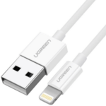 Ugreen cable USB 2.0 A lightning 2m, 5V/2.4A iPhone 7 / 7plus / 6S/ 6 / 6 Plus, iPhone 5s/5c/5, iPad Mini/Mini 2, iPad Lightning to USB-A 1m