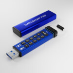 iStorage datAshur PRO 128GB USB 3.0 USB stick Blå