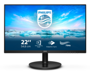 Philips V-line 222V8LA 22' VA 1920 x 1080 (Full HD) VGA (HD-15) HDMI DisplayPort 75Hz
