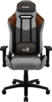 AeroCool DUKE Gamer Stol Brun Grå