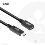 Club 3D CAC-1529 USB Type-C forlængerkabel 2m Sort