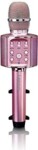 New--BT Mic. And speaker with lights rosegold