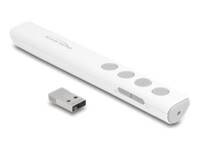 DeLOCK Fjernbetjening til præsentation Hvid