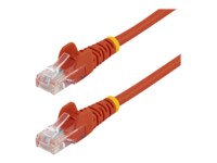StarTech.com 3m Red Cat5e / Cat 5 Snagless Patch Cable CAT 5e Ikke afskærmet parsnoet (UTP) 3m Patchkabel Rød