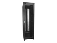 StarTech.com 42U Server Rack Cabinet - 4-Post Adjustable Depth (5.9' to 36.4') IT Network Equipment Rack Enclosure with Casters - 2000lbs (RK4236BKB) Rack Sort