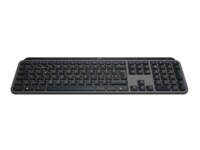 Logitech MX Keys S Tastatur Membran Ja Trådløs Tysk