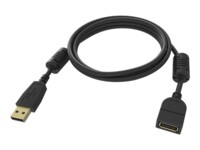 Vision Professional USB forlængerkabel 2m Sort