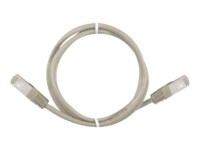 Sharkoon CAT 6 Kabel med afskærmning med folie og kobberfletning (SFTP 1m Patchkabel Grey
