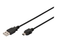 DIGITUS USB-kabel 1.8m Sort