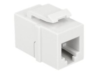 DeLOCK CAT 3 Ikke afskærmet Keystone coupler Hvid