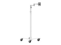 Compulocks Extended VESA Articulating Tablet Arm Rolling Cart Vogn med hjul LCD display Op til 15'