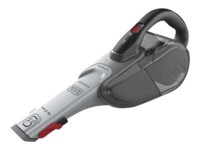 BLACK+DECKER DustBuster DVJ315B Støvsuger 18W 0.5liter Titanium/chilirød