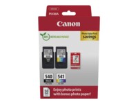 Canon PG-540/CL-541 Photo Paper Value Pack Sort Farve (cyan, magenta, gul) Blækpatron/papirsæt