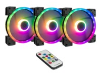 Argus RS-14 Fan 3-pack Sort 140 mm