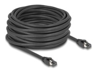 DeLOCK CAT 8.1 SFTP, PiMF 15m Patchkabel Sort