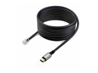 StarTech.com USB-C to RJ9 Adapter for Office Phone Handset or Wired/Wireless Headset, Use Existing Landline Hardware, 6ft/1.8m, For Laptop/Desktop Computer/Mobile Hovedsætadapter 1.8m