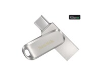SanDisk Ultra Dual Drive Luxe 2TB USB 3.2 Gen 1 / USB-C USB stick Sølv